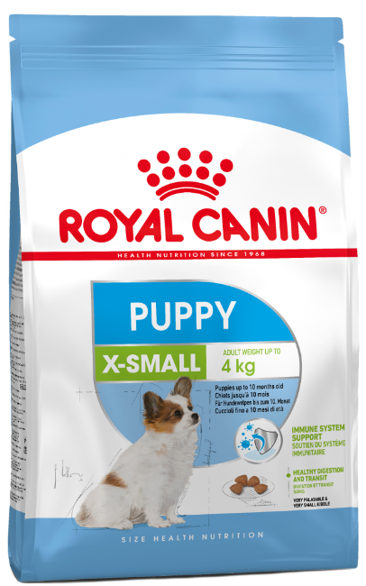 Royal Canin X-SMALL PUPPY сухой корм для щенков в возрасте от 10 месяцев 1500 гр.