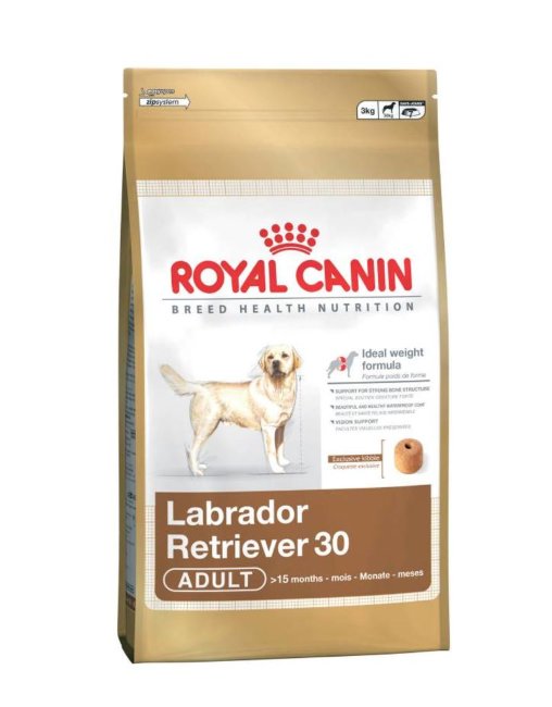 Royal Canin LABRADOR RETRIEVER ADULT 30 сухой корм для собак Ретривер старше 15 месяцев