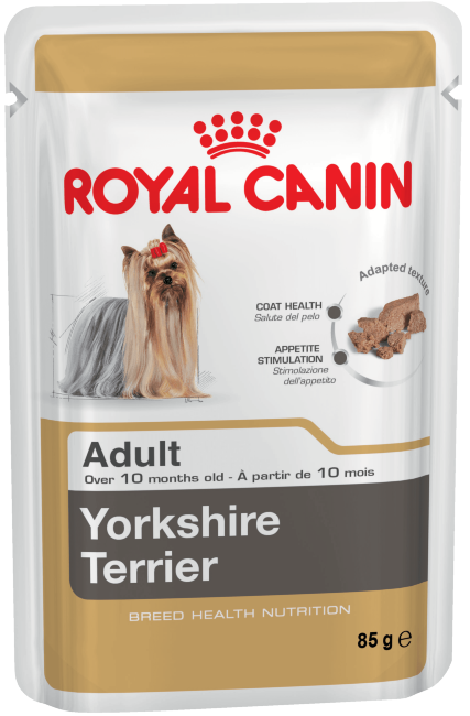 Royal Canin пауч влажный корм для собак породы Йоркширский терьер (паштет) 