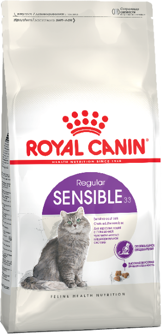 Royal Canin Sensible 33 Корм сухой для кошек с чувствительной пищеварительной системой