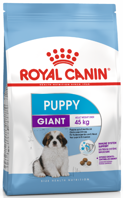 Royal Canin GIANT PUPPY сухой корм для щенков собак очень крупных размеров с 2 до 8 месяцев 3.5 кг