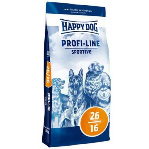 Корм Happy Dog Profi Line Sportive 26/16 "Спорт" для собак высокой активности 20 кг