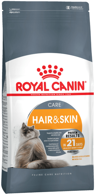 Royal Canin Hair and Skin 33 Корм сухой для кошек с проблемной шерстью и чувствительной кожей