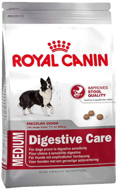 Royal Canin MEDIUM DIGESTIVE CARE сухой корм для собак с чувствительной пищеварительной системой 15кг
