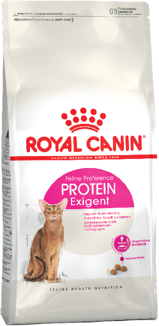 Royal Canin Exigent 42 Protein Preference Корм сухой для кошек, привередливых к СОСТАВУ продукта