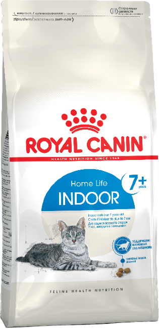 Royal Canin Indoor +7 Сухой корм для кошек старше 7 лет, живущих в помещении