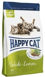 Корм Happy Сat для кошек с ягненком, Adult Mit Weide-Lamm