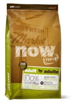 Корм NOW Natural holistic беззерновой для взрослых собак малых пород, с индейкой, уткой и овощами, Fresh Small Breed Adult Recipe Grain Free 27/17