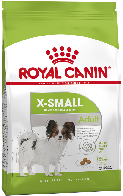 Royal Canin X-SMALL ADULT сухой корм для миниатюрных собак меньше 4 кг от 10 месяцев до 8 лет