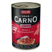 Animonda Gran Carno Original Junior консервы для щенков и юниоров с говядиной и сердцем индейки