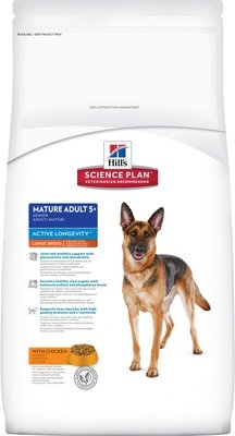 Hill's Science Plan для пожилых собак крупных пород, Canine Mature Adult 5+ Active Longevity Large Breed with Chicken 12 кг