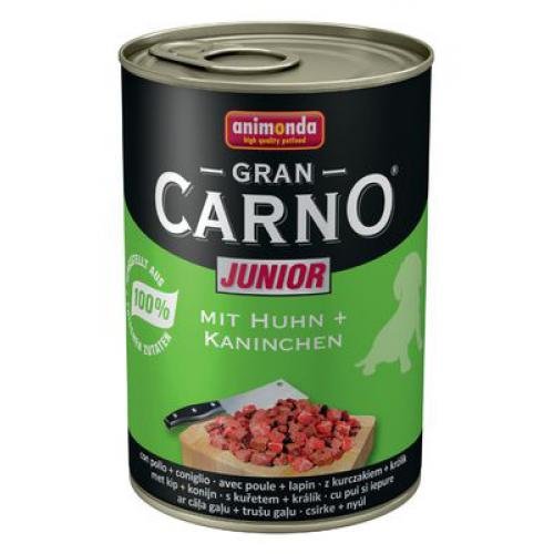 Animonda Gran Carno Original Junior консервы для щенков и юниоров с говядиной и курицей
