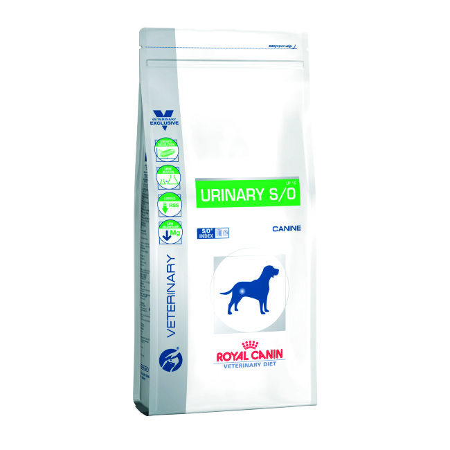Royal Canin Urinary S/O LP 18 для собак при мочекаменной болезни, струвиты, оксалаты 