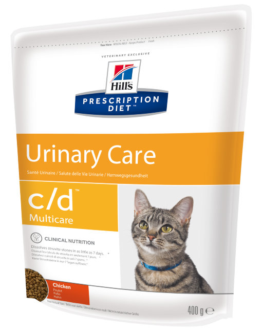 Hill's Prescription Diet Feline C/D Multicare with Chicken Сухой корм для кошек диета для профилактики МКБ с курицей