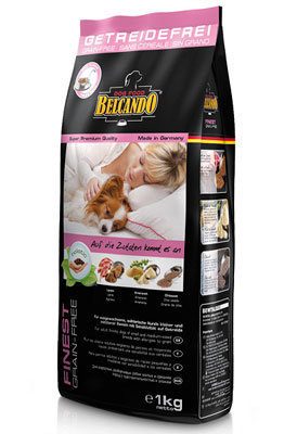 Корм Belcando беззерновой Finest Grain-Free для собак мелких и средних пород склонных к аллергии на основе Ягненка