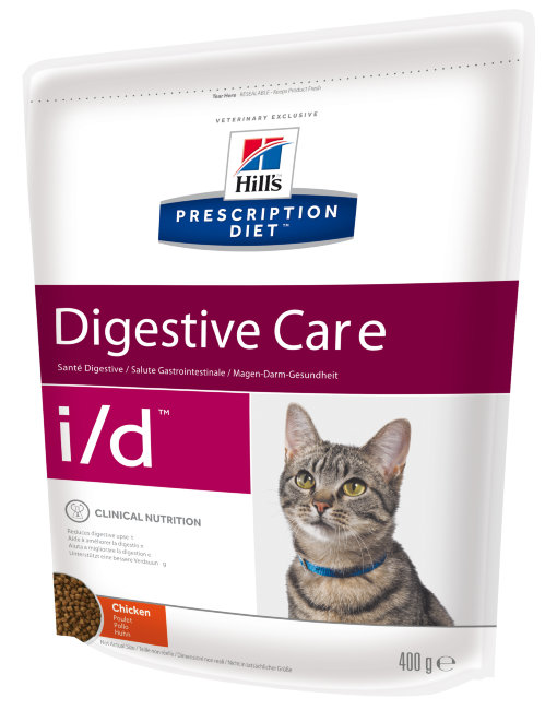 Hill's PD Feline I/D Корм сухой для кошек Диета для поддержания здоровья ЖКТ