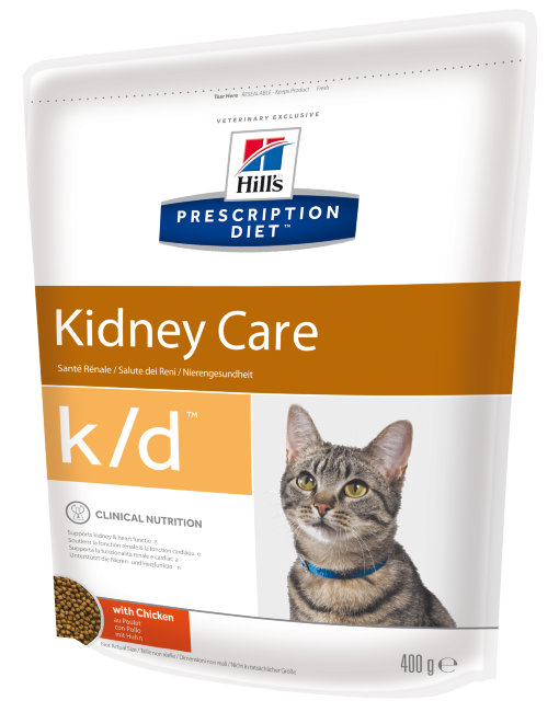 Hill's PD Feline K/D Корм сухой для кошек Диета для лечения заболеваний почек