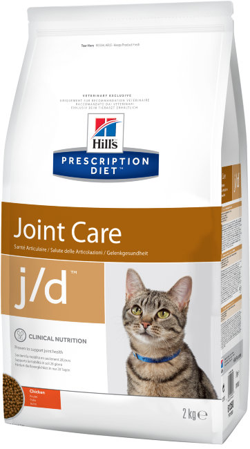 Hill's PD Feline J/D Корм сухой для кошек Диета для лечения заболеваний суставов