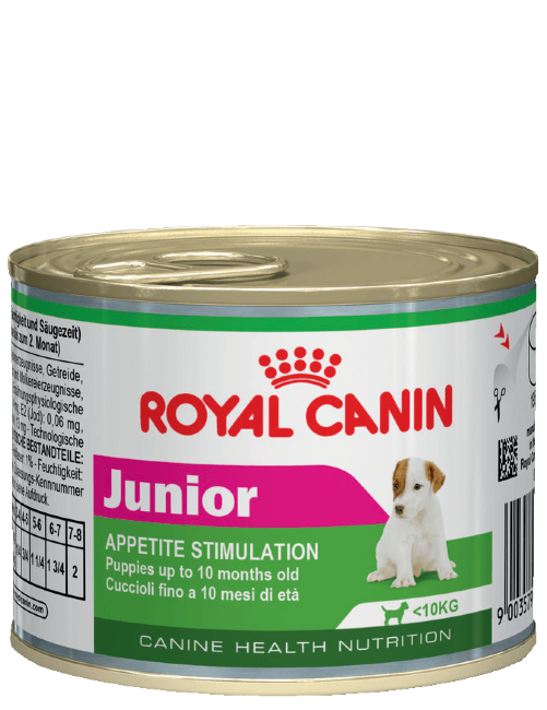 Royal Canin JUNIOR Mousse консервы влажное питание для щенков мелких пород в возрасте 10 месяцев