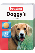 Кормовая добавка Beaphar Doggy’s Liver со вкусом печени для собак