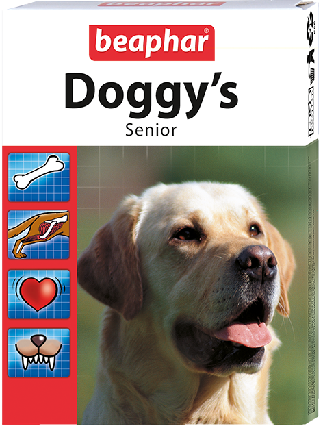Кормовая добавка Beaphar Doggy’s Senior для пожилых собак, витамины