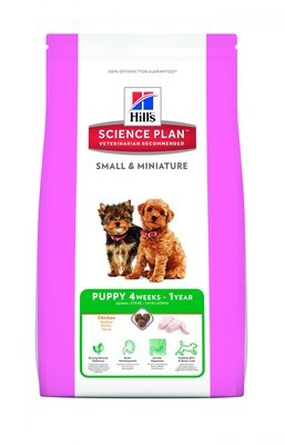 Hill's Science Plan для щенков мелких и миниатюрных пород с курицей, Puppy Small&Miniature