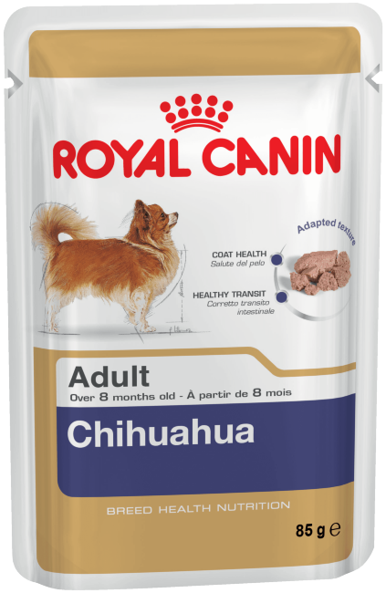 Royal Canin CHIHUAHUA ADULT пауч влажный корм для собак породы Чихуахуа (паштет) 