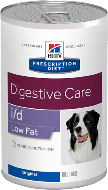 Hill's Prescription Diet Canine I/D Low Fat консервы влажный корм диетический рацион для собак при заболеваниях ЖКТ Низкокалорийный 