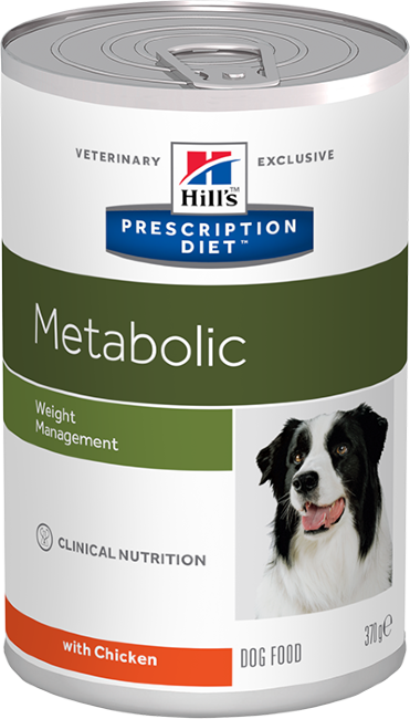 Hill's Prescription Diet Canine Metabolic консервы влажный корм диетический рацион для собак при коррекции веса