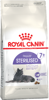 Royal Canin Sterilised +7 Корм сухой для кастрированных котов и стерилизованных кошек старше 7 лет