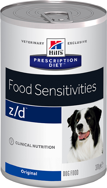 Hill's Prescription Diet Canine Z/D консервы влажный корм диетический рацион для собак при пищевых аллергиях
