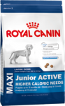 Royal Canin MAXI JUNIOR ACTIVE сухой корм для щенков с высокими энергетическими потребностями с 2 до 18 месяцев 15 кг