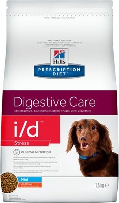 Hill's Prescription Diet I/D для cобак малых пород для лечение ЖКТ при стрессе, I/D Stress Canine Mini