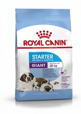 Royal Canin Giant Starter сухой корм для щенков гигантских пород то 3 нед.-2 мес., беременных и кормящих сук 15 кг