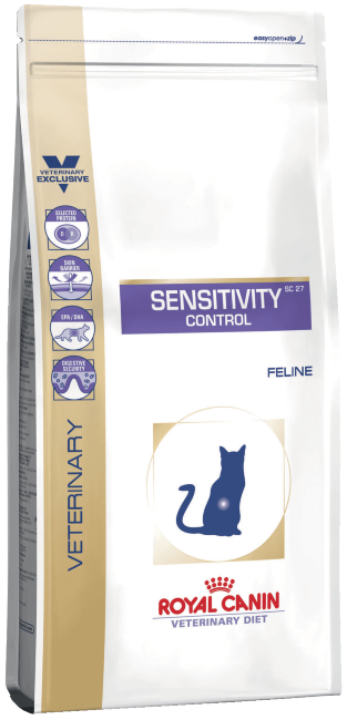 Royal Canin VET Sensitivity Control SC27 Корм сухой для кошек Диета при пищевой аллергии/непереносимости