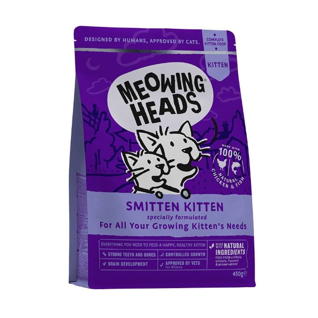 Корм Barking Heads Smitten Kitten для котят, с курицей и рисом "Восторженный котенок"