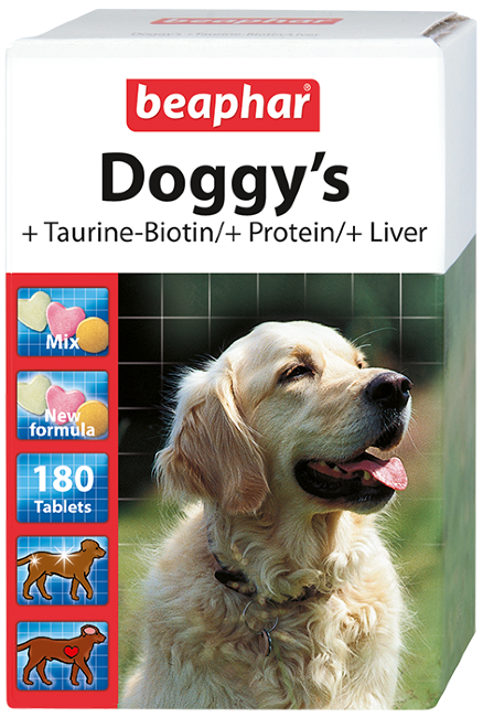 Кормовая добавка Beaphar Doggy’s Mix для для собак (+ Taurin-Biotin + Protein + Liver)