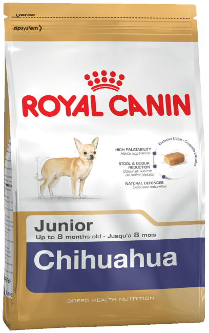 Royal Canin CHIHUAHUA JUNIOR сухой корм для щенков породы Чихуахуа до 8 месяцев 1.5 кг