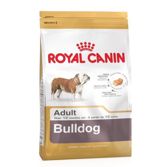 Royal Canin BULLDOG ADULT сухой корм для Английских бульдогов старше 12 месяцев 12 кг